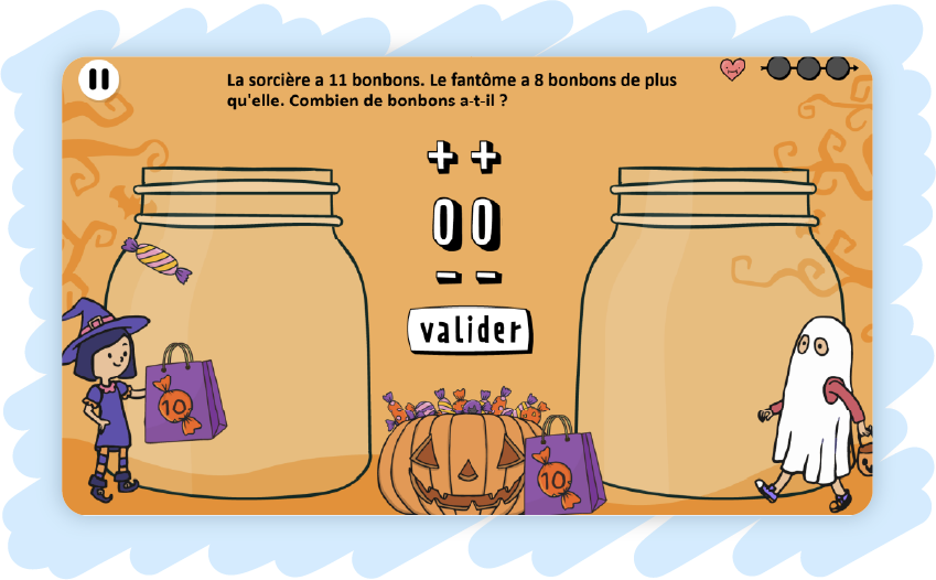 Image illustration Problème - Les bonbons