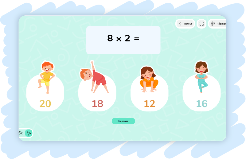 Image illustration Calcul mental