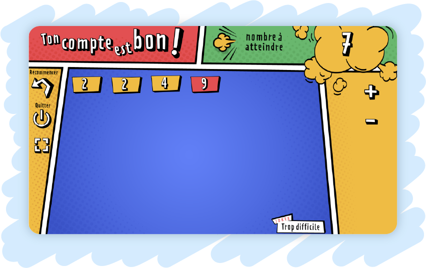 Image illustration Problème - Ton compte est bon