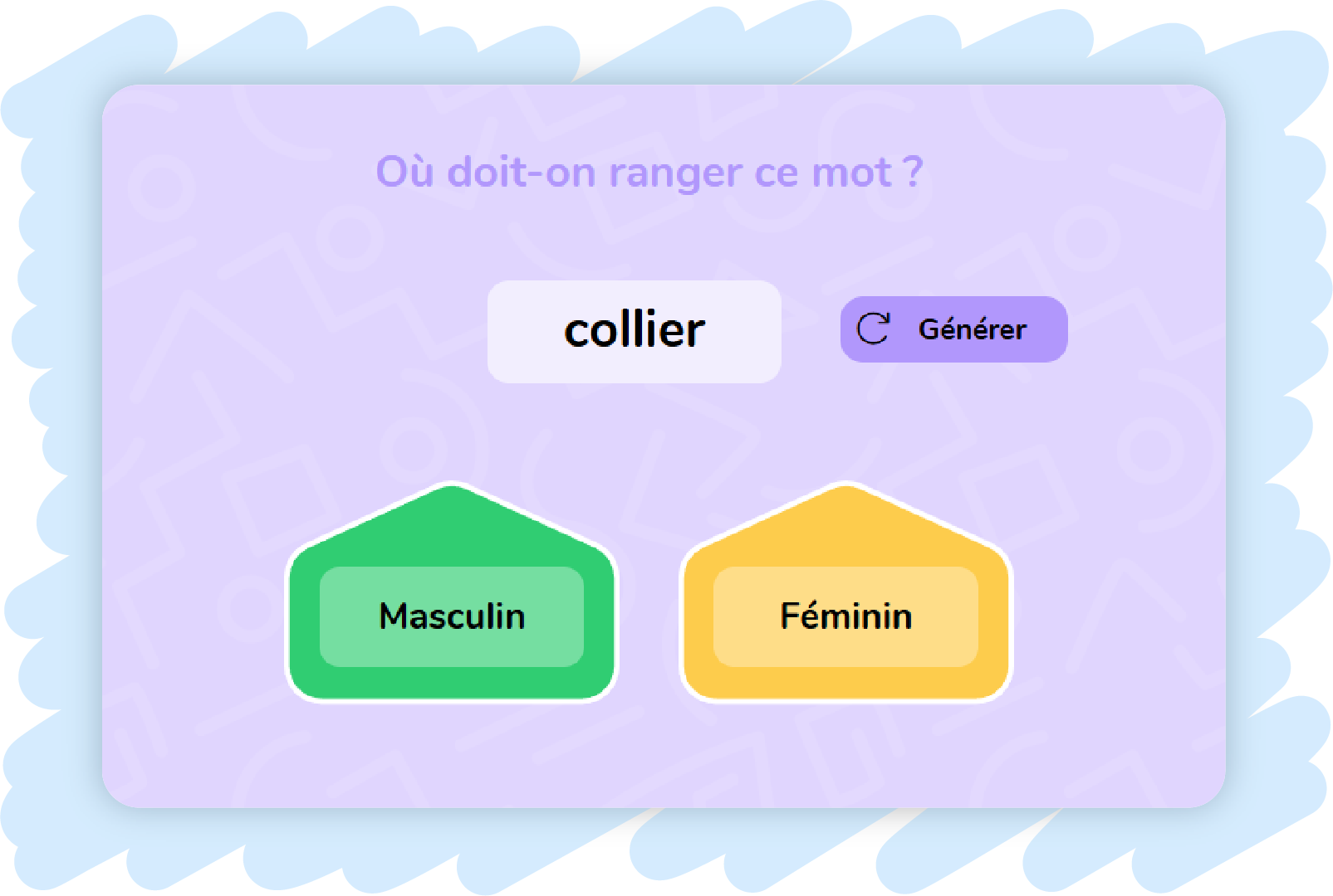 Image illustration Masculin et féminin