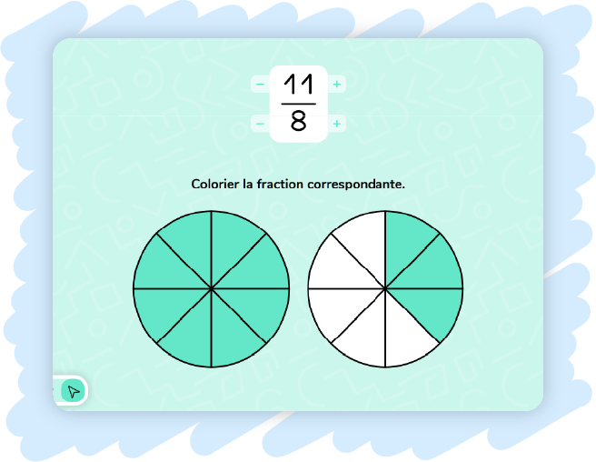 Image illustration Fraction