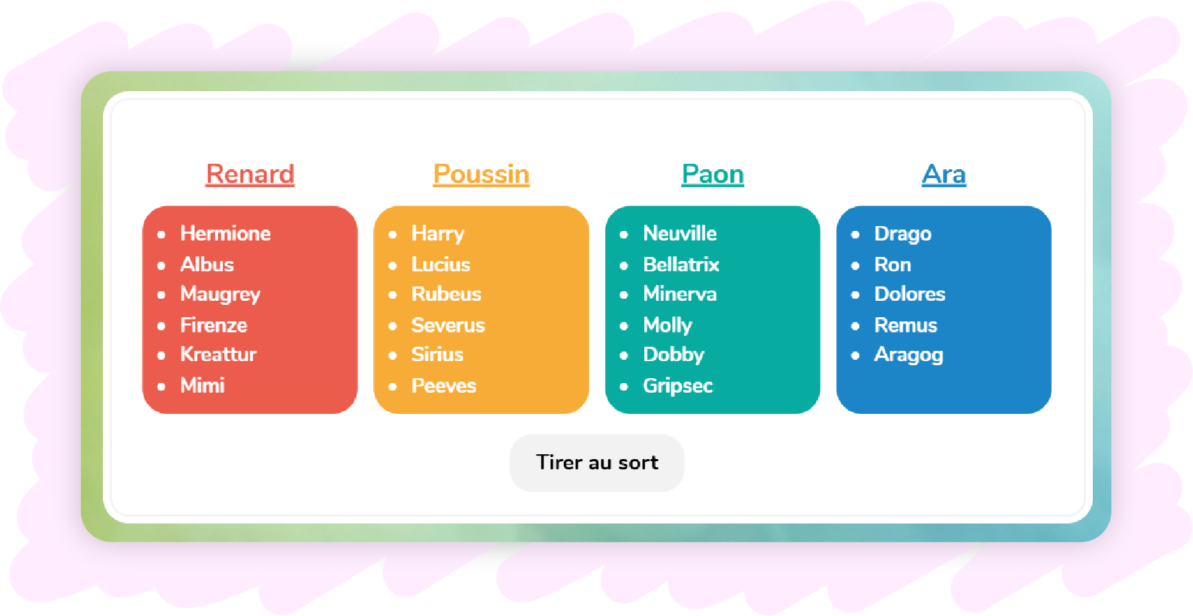 Image illustration Faire des groupes