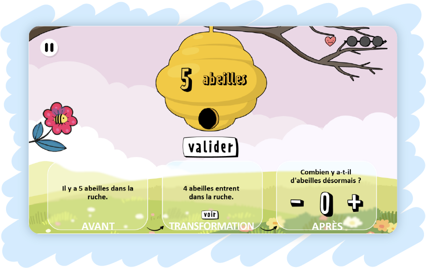 Image illustration Problème - Addition et soustraction