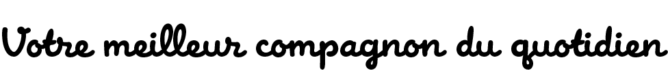 Votre meilleur compagnon du quotidien